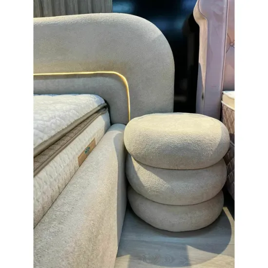 Noptiera Tosco tapițată stofă premium culoare Erato 03 picture - 4