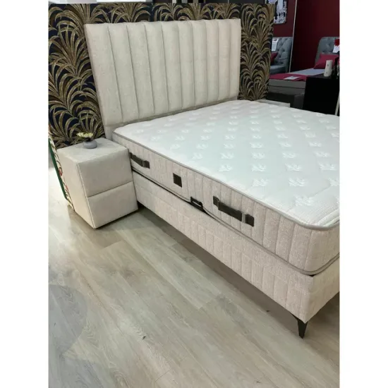 Saltea Amber, strat topper integrat, confort ortopedic, grosime 32 cm, 160x200 cm, crem picture - 5
