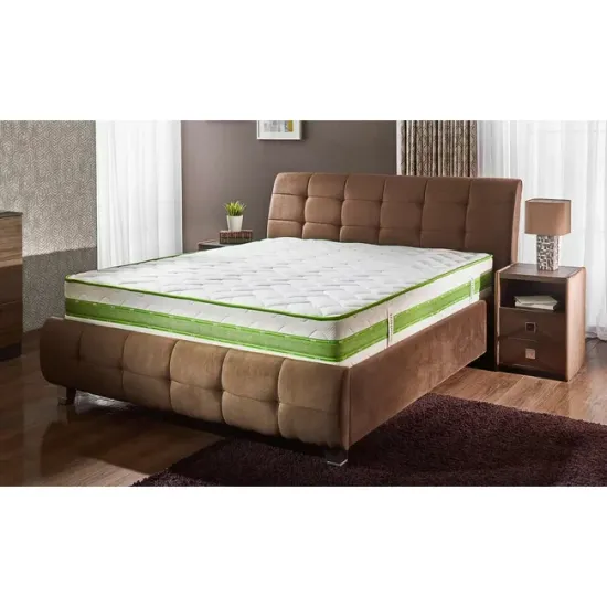 Saltea Somneo Bio Ortopedică - 180/190/27 cm, Tricotată + Spumă cu memorie si arcuri Bonnell picture - 3
