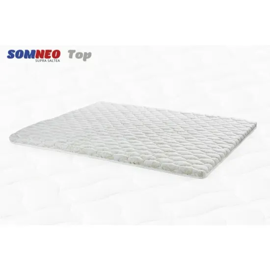 Saltea Somneo Top - 120/200/0.7 cm,  topper confort, husă tricotata, poliuretan și pâslă soft picture - 4