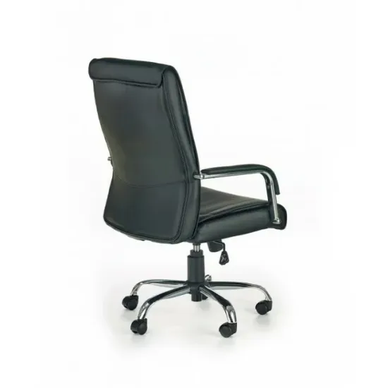 Scaun Hamilton, confort premium, funcție multiblock, piele ecologică, 60x70x102-111 cm, negru picture - 4
