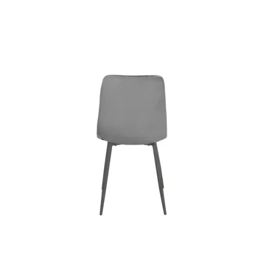 Scaun tapițat Velvet, stofă catifelată premium, structură metalică, 44x42x89 cm picture - 4