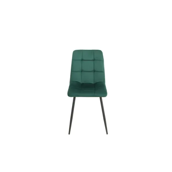 Scaun tapițat Velvet, stofă catifelată premium, structură metalică, 44x42x89 cm picture - 10