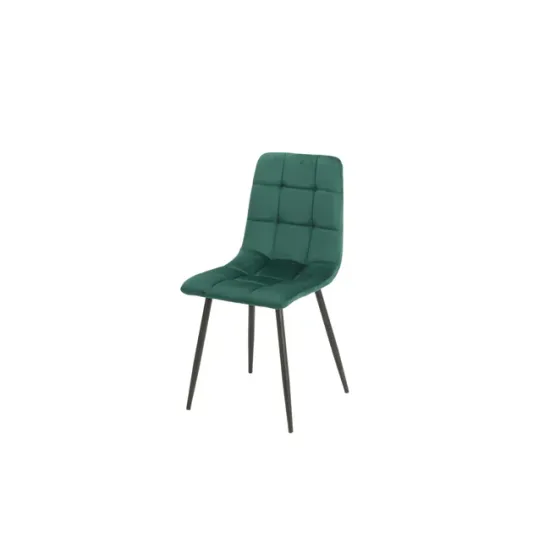 Scaun tapițat Velvet, stofă catifelată premium, structură metalică, 44x42x89 cm picture - 11