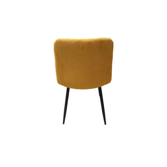 Scaun tapitat Velvet,stofa Vardo 44x42x89 cm culoare galben picture - 4