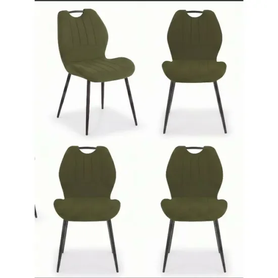 Set 4 Scaune tapitate  KLAUS 48 x40A x89 cm picture - 2