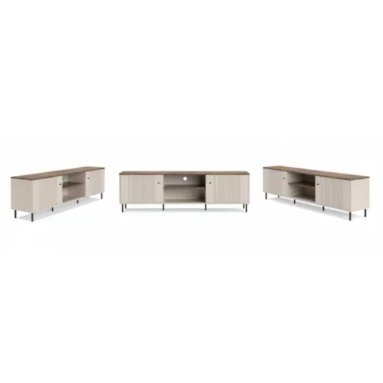 Set Living Tiramisu, Modular, Mobilier Modern, Culoare Cashmere/Oak Antico picture - 3