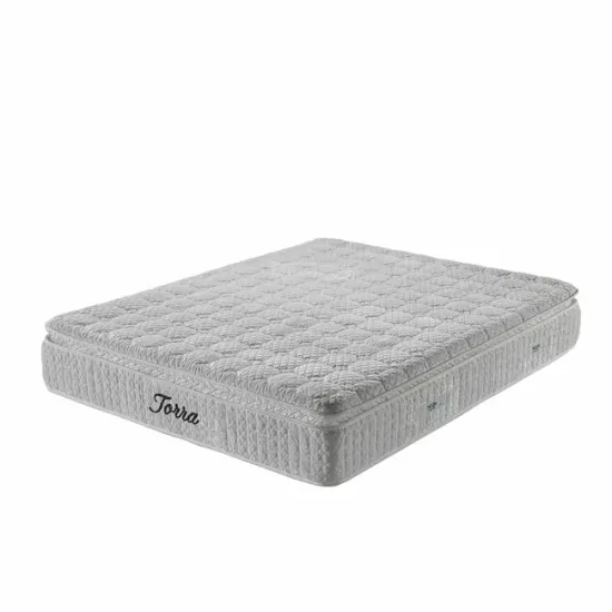 Set pat + Saltea Gratis tapițat Torra 140x200 cm crem cu somieră rabatabilă si  ladă depozitare picture - 6