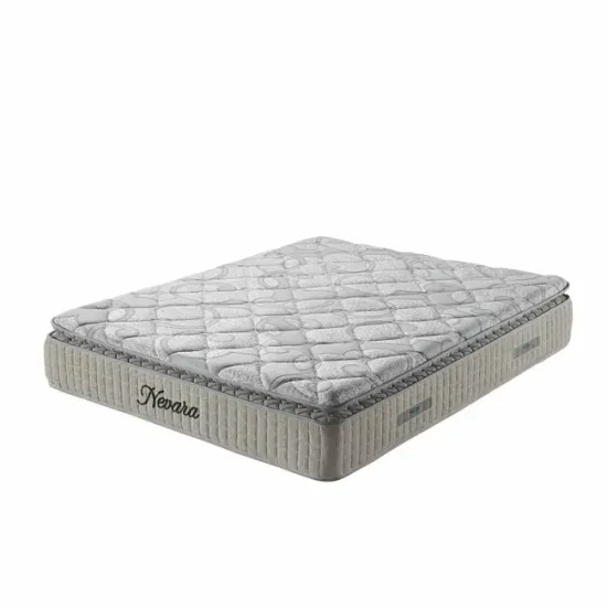 Set pat+ Saltea Gratis  tapițat Nevara 160x200 cm crem cu somieră rabatabilă si ladă depozitare picture - 6