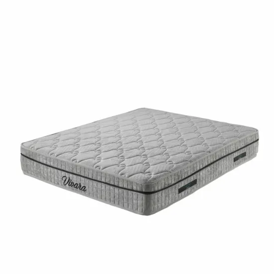Set pat+ Saltea Gratis tapițat Vivara 140x200 cm crem cu somieră rabatabilă, ladă depozitare și saltea inclusă picture - 7