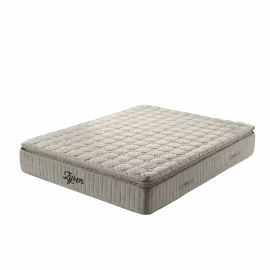 Set pat+ Saltea Gratis  tapițat Zyren 140x200 cm crem cu somieră rabatabilă, ladă depozitare picture - 6