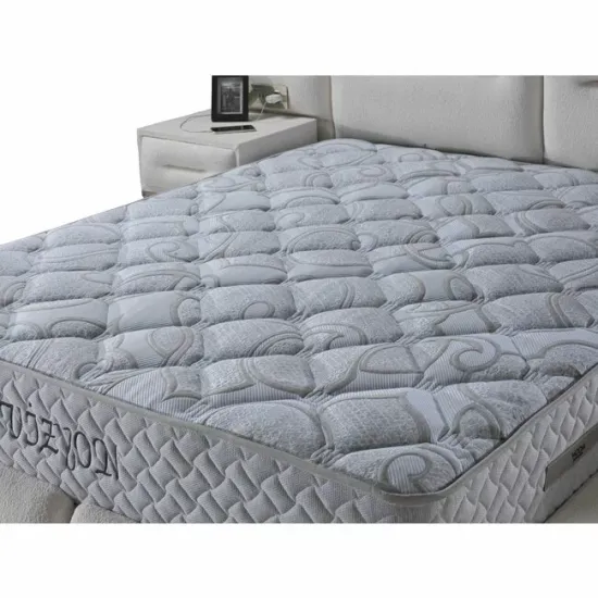 Set pat+Saltea Gratis tapițat Vizyon XXL  180x200 cm crem cu somieră rabatabilă, ladă depozitare picture - 4
