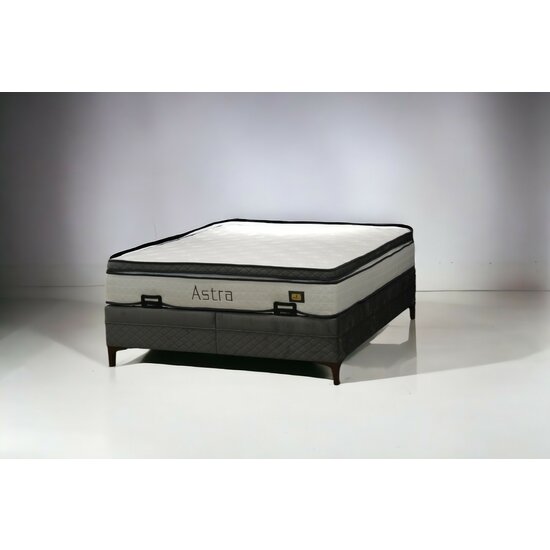 Saltea Amna, ortopedică, arcuri individuale, spumă de înaltă densitate, strat tricot respirabil, 140x200 cm picture - 3