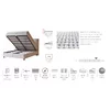 Saltea Aura Sleep, arcuri individuale Pocket, 7 zone confort, strat burete dublu, 160x200 cm picture - 3