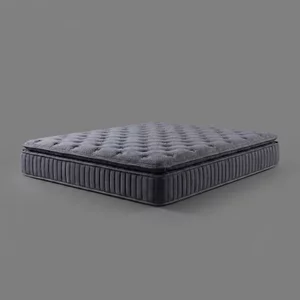 Saltea Black Line, gri - 140x200 cm, micro-arcuri