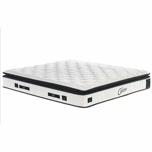 Saltea Calipso, Arcuri Bonnel, Spumă HD, 140x200 cm, Negru