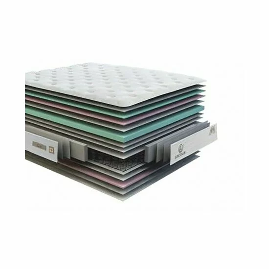 Saltea Lincolin 140x200 cm, arcuri Bonnell, strat dublu de burete, 32 cm picture - 2