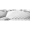 Saltea Relaxa Lotus 200x200x33 cm, Arcuri Bonnell, Ortopedică, Topper Inclus, Fermitate Medie, Husă Antialergică picture - 3
