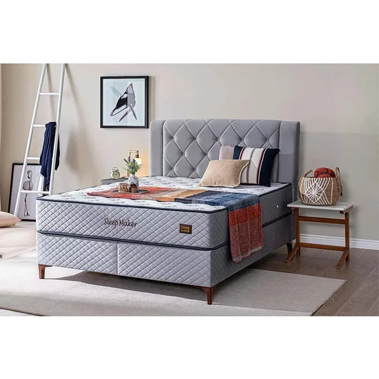 Saltea Santiago, arcuri împachetate individual, susținere ergonomică, strat de confort premium, 140x200 cm picture - 4