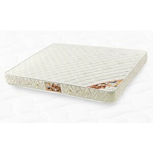 Saltea Somneo Eco, arcuri Bonnell, husă Jacquard, aerisire laterală, 180x190 cm, albă