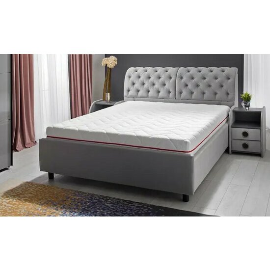 Saltea Somneo Soft, cu memory foam și husă antibacteriană, stofă knitted, 1.6x1.9 m, înălțime 22 cm picture - 3