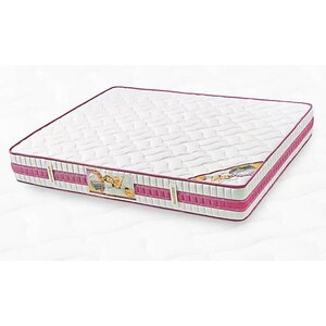 Saltea Somneo Vis ortopedică, Knitted + straturi Pasla Soft/Hard, Arcuri Bonnell, 90x190 cm, Înălțime 26 cm