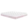 Saltea Visco 140x200 cm roz, memory foam, arcuri pocket, fermitate medie, material 3D picture - 1