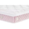 Saltea Visco 140x200 cm roz, memory foam, arcuri pocket, fermitate medie, material 3D picture - 3