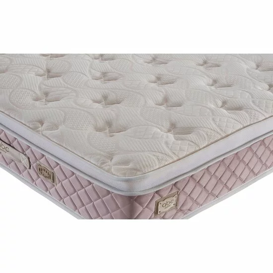 Saltea Visco 160x200 cm roz, arcuri individuale, memory foam, fermitate medie picture - 2