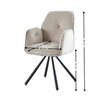 Scaun Angola 60x45x89 cm Bej picture - 2