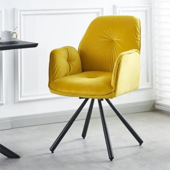 Scaun Angola 60x45x89 cm Bej picture - 5