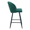 Scaun bar H-96, cu șezut confortabil și picioare metalice, 48x49x89 cm, culoare la alegere picture - 3