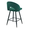 Scaun bar H-96, cu șezut confortabil și picioare metalice, 48x49x89 cm, culoare la alegere picture - 4