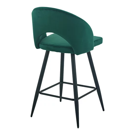 Scaun bar H-96, cu șezut confortabil și picioare metalice, 48x49x89 cm, culoare la alegere picture - 4