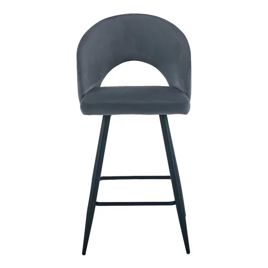 Scaun bar H-96, cu șezut confortabil și picioare metalice, 48x49x89 cm, culoare la alegere picture - 7