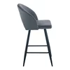 Scaun bar H-96, cu șezut confortabil și picioare metalice, 48x49x89 cm, culoare la alegere picture - 9
