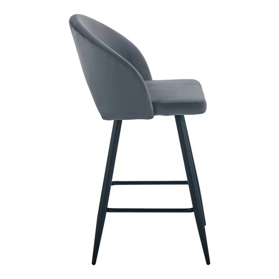 Scaun bar H-96, cu șezut confortabil și picioare metalice, 48x49x89 cm, culoare la alegere picture - 9