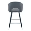 Scaun bar H-96, cu șezut confortabil și picioare metalice, 48x49x89 cm, culoare la alegere picture - 10