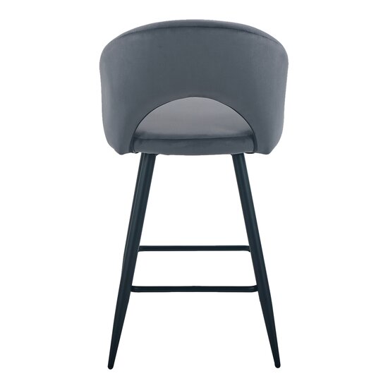 Scaun bar H-96, cu șezut confortabil și picioare metalice, 48x49x89 cm, culoare la alegere picture - 10