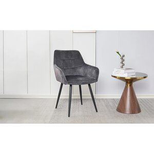 Scaun Betty  61cm x 59cm x 90cm Gri inchis
