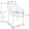 Scaun K305 Verde 58x57x80 cm picture - 2