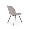 Scaun K360 tapițat cu stofă, cadru metalic, 51x64x90 cm, gri picture - 4