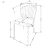 Scaun K499 Gri picture - 6