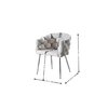 Scaun Missy 43x60x80 cm Verde picture - 6