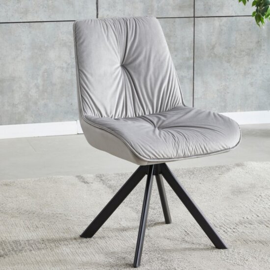 Scaun Mistyc 52x43x83 cm Bej picture - 5