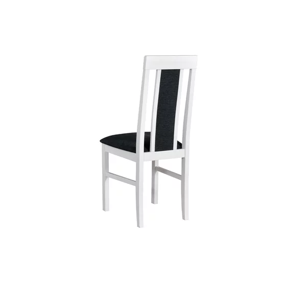 Scaun Nilo II, din lemn, 40x43x96 cm, alb picture - 4