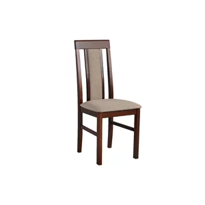 Scaun Nilo II, din lemn, 40x43x96 cm, nuc-Sonoma