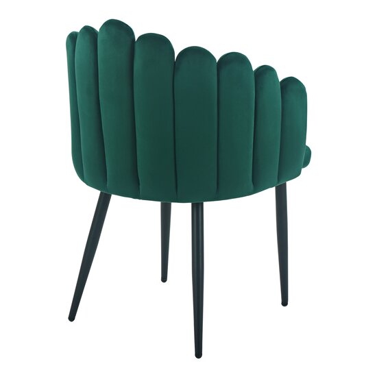 Scaun Simba, tapițat catifea, 58x61x85 cm, bej picture - 16