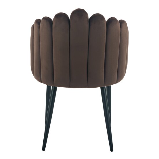 Scaun Simba, tapițat catifea, 58x61x85 cm, bej picture - 19