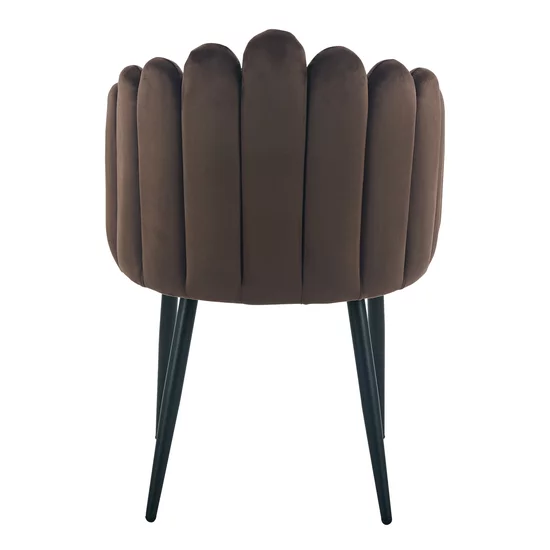 Scaun Simba, tapițat catifea, 58x61x85 cm, bej picture - 19